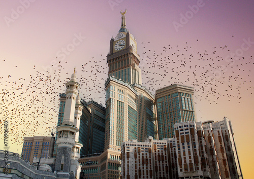 Royal Clock Tower Makkah in Makkah, Saudi Arabia.