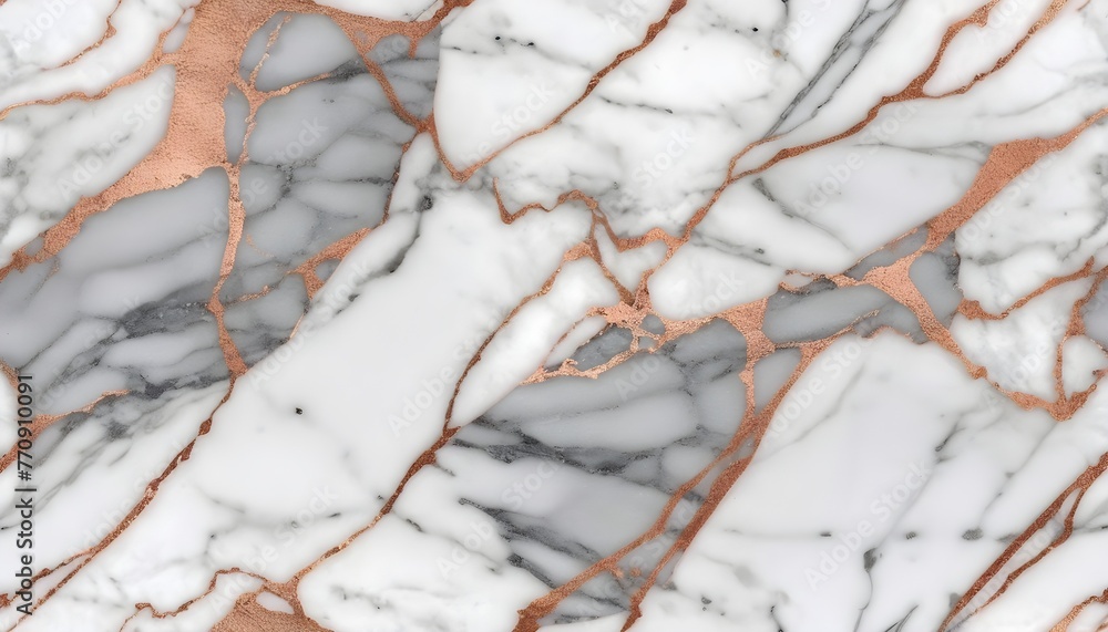 Grey cloudy marble texture with copper veins pattern, wall tile sample banner Grey cloudy marble texture with copper veins pattern, wall tile sample banner