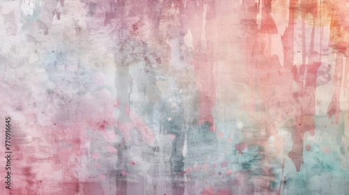 The soft, mottled texture of this background resembles the surface of a watercolor painting.