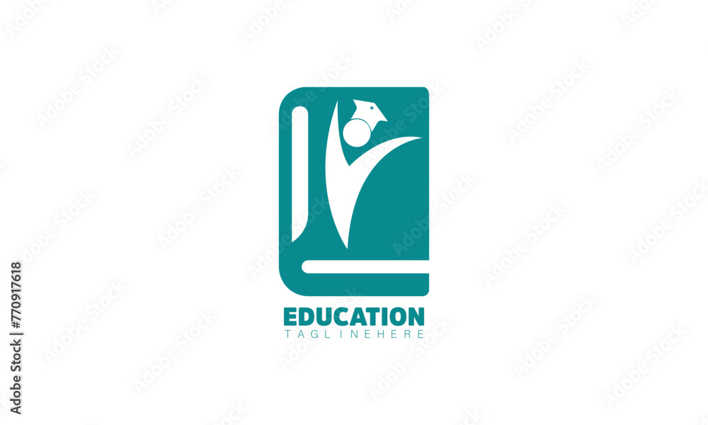Education Logo Template vector icon Education Logo Template vector icon