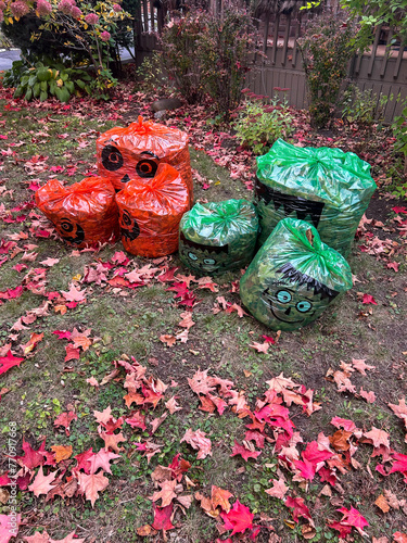 UGC street funny Halloween waste bags photo