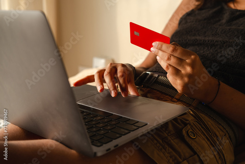using credit card online photo
