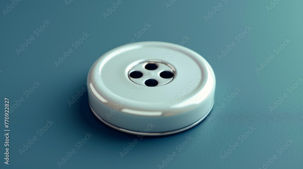 Plastic sewing buttons on table. Plastic sewing buttons on table.