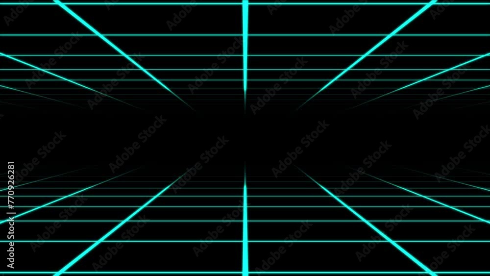 3d abstract retro neon grid. 3d abstract retro neon grid.