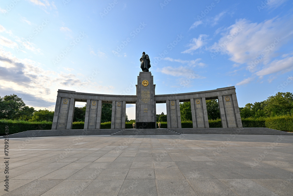 Soviet War Memorial in Berlin Tiergarten