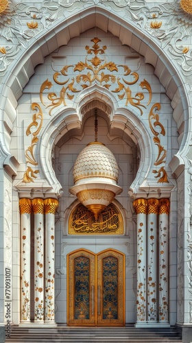 Spacious Room With Large Marble Floor