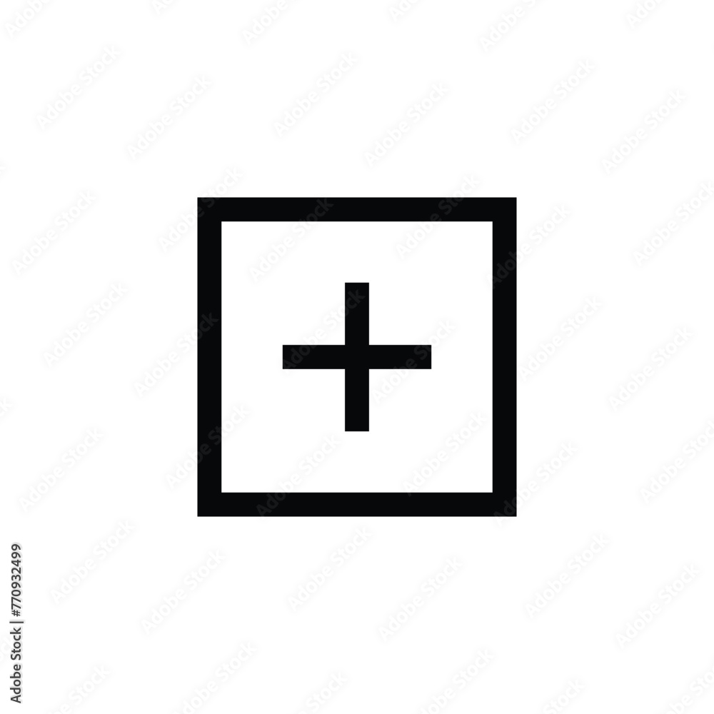 Plus interface vector icon. Add new flat sign design. Create symbol pictogram. Insert icon. Append sign. Additional sign. UX UI icon Plus interface vector icon. Add new flat sign design. Create symbol pictogram. Insert icon. Append sign. Additional sign. UX UI icon
