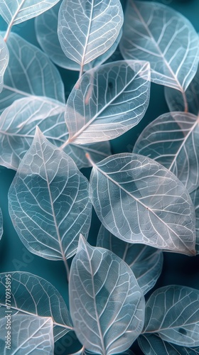 Pile of Leaves on Table