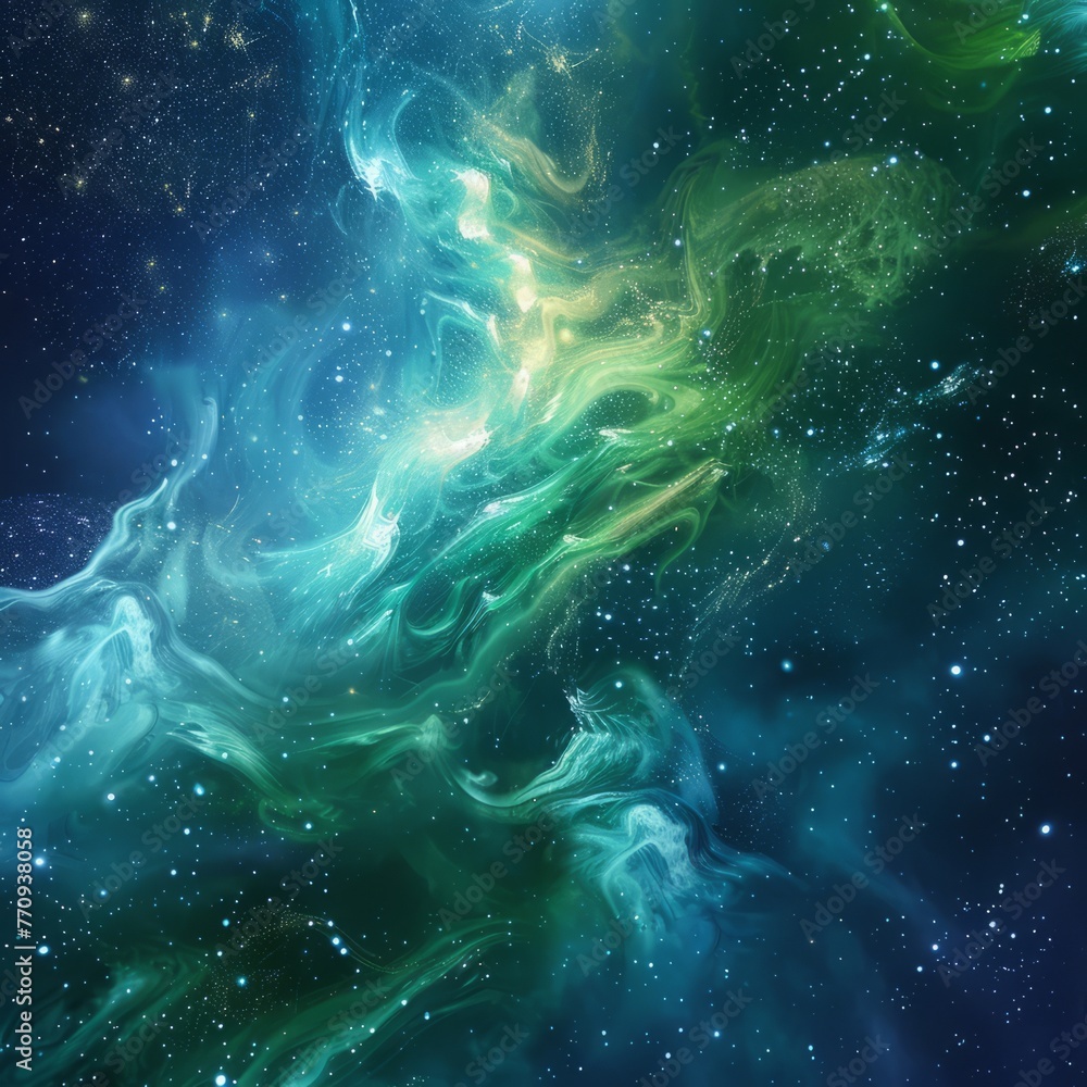Explosive waves of cosmic energy. Abstract colored background. Explosive waves of cosmic energy. Abstract colored background.