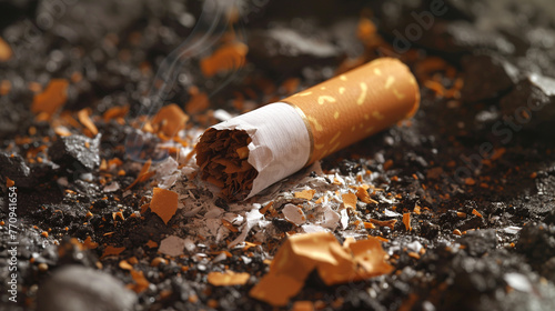 Cigarette and health risks - the dangers of smoking