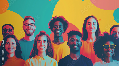 A group of diverse individuals - community and support