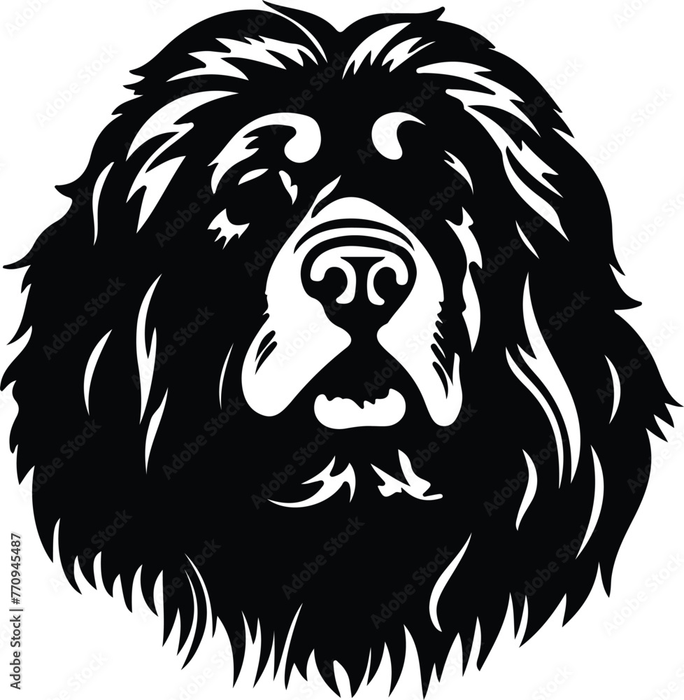 Fototapeta premium Tibetan Mastiff portrait