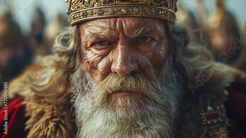 Crowned Old Man