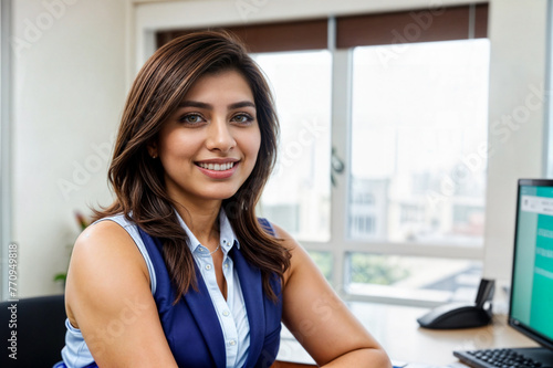 portrait of a corporate businesswoman smiling Free Download portrait of a corporate businesswoman smiling - GFXLoad