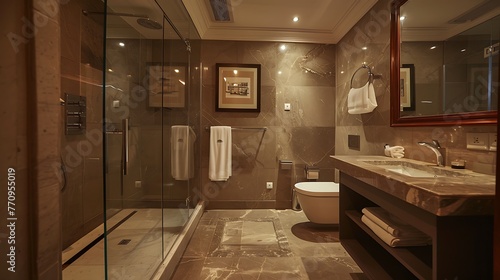 Hotel Suite With Bathroom