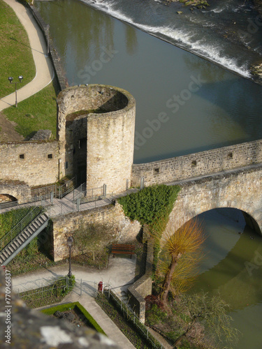 Alter Festungsturm in Luxemburg (Stadt) photo