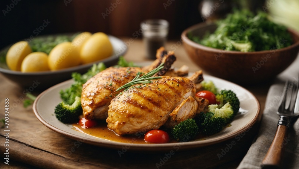 delicious chicken meal delicious chicken meal