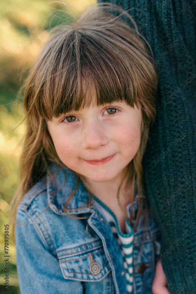 portrait of little girl portrait of little girl
