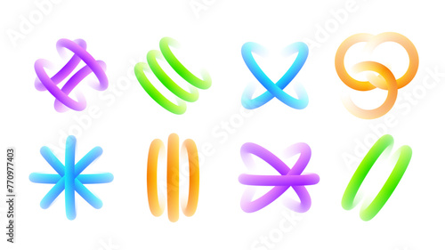 Spherical Orbs vector set