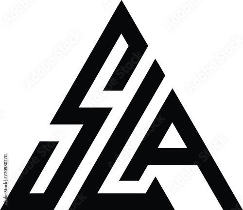 vector SLA triangle logo