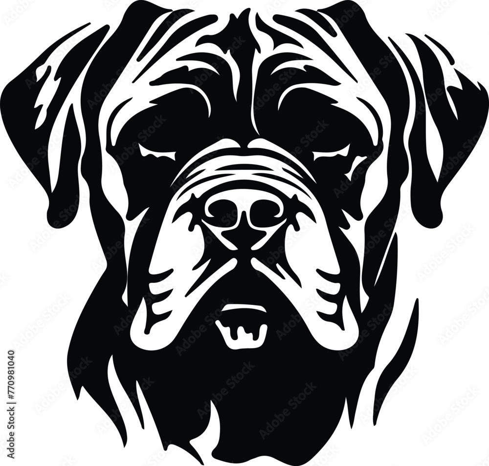 Fototapeta premium Neapolitan Mastiff portrait