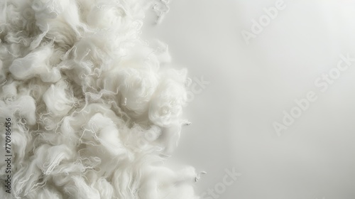 cotton white background.