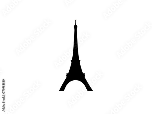 eiffel tower silhouette