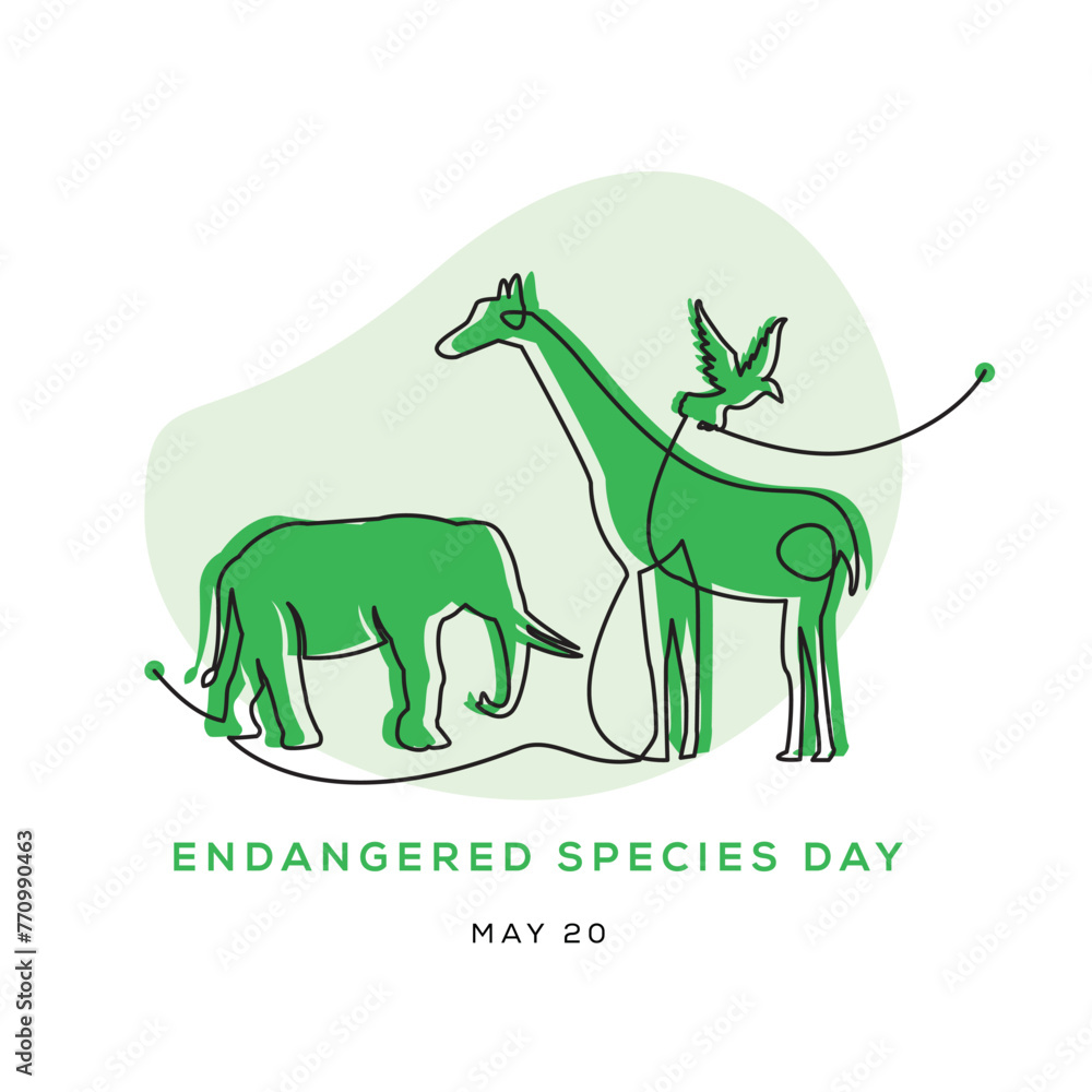 Endangered Species Day, held on 20 May.