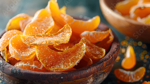 Candied Dried Tangerine Peel tangerine dried tangerine preserved fruit photo