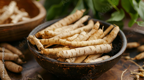 Chinese Herbal Medicine Tianma nourishing herbal ashwagandha root