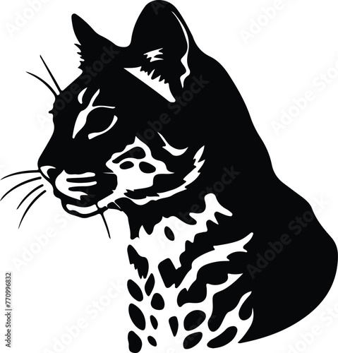 Wallpaper Mural Geoffroys Cat portrait Torontodigital.ca