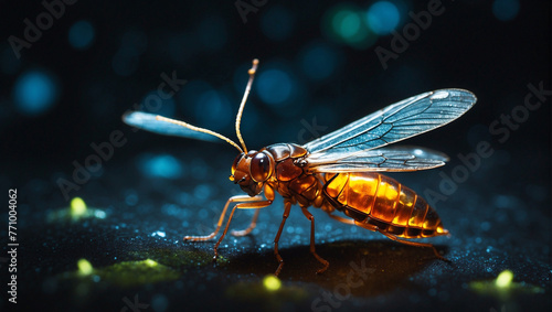 a radiant firefly © ZOHAIB