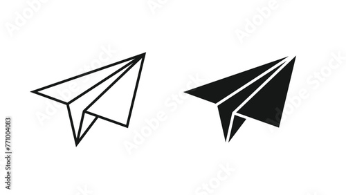 Send Icon Design with Dynamic and Static Elements