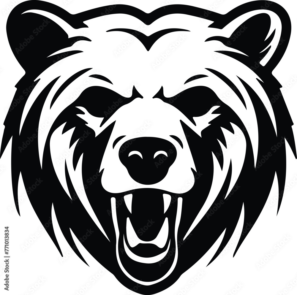 bear portrait bear portrait