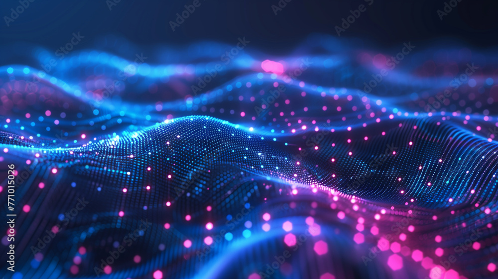 blockchain network symbolized by lines and dots, created with generative AI technology blockchain network symbolized by lines and dots, created with generative AI technology
