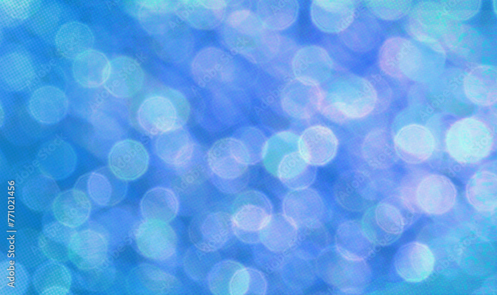Blue bokeh background banner for Party, greetings, poster, ad, events, and various design works Blue bokeh background banner for Party, greetings, poster, ad, events, and various design works
