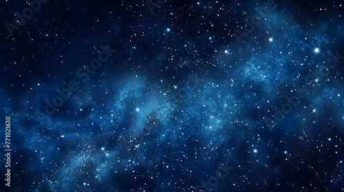 Night sky with stars as a background. 3D illustration.