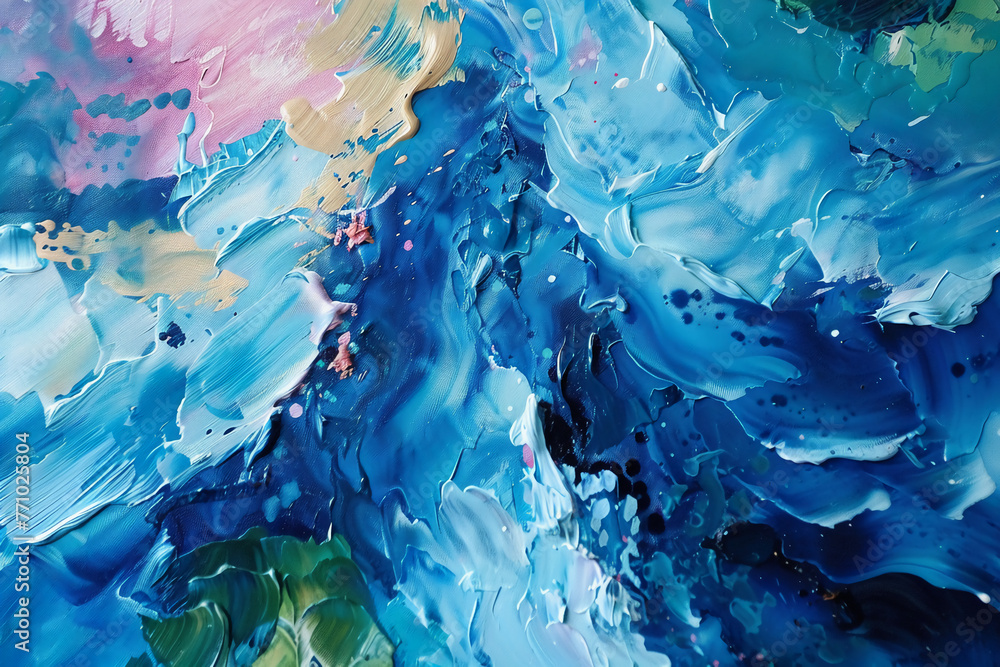blue style ,Abstract Art,painting blue style ,Abstract Art,painting