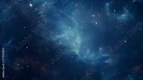 Night sky with stars and nebula as a background.