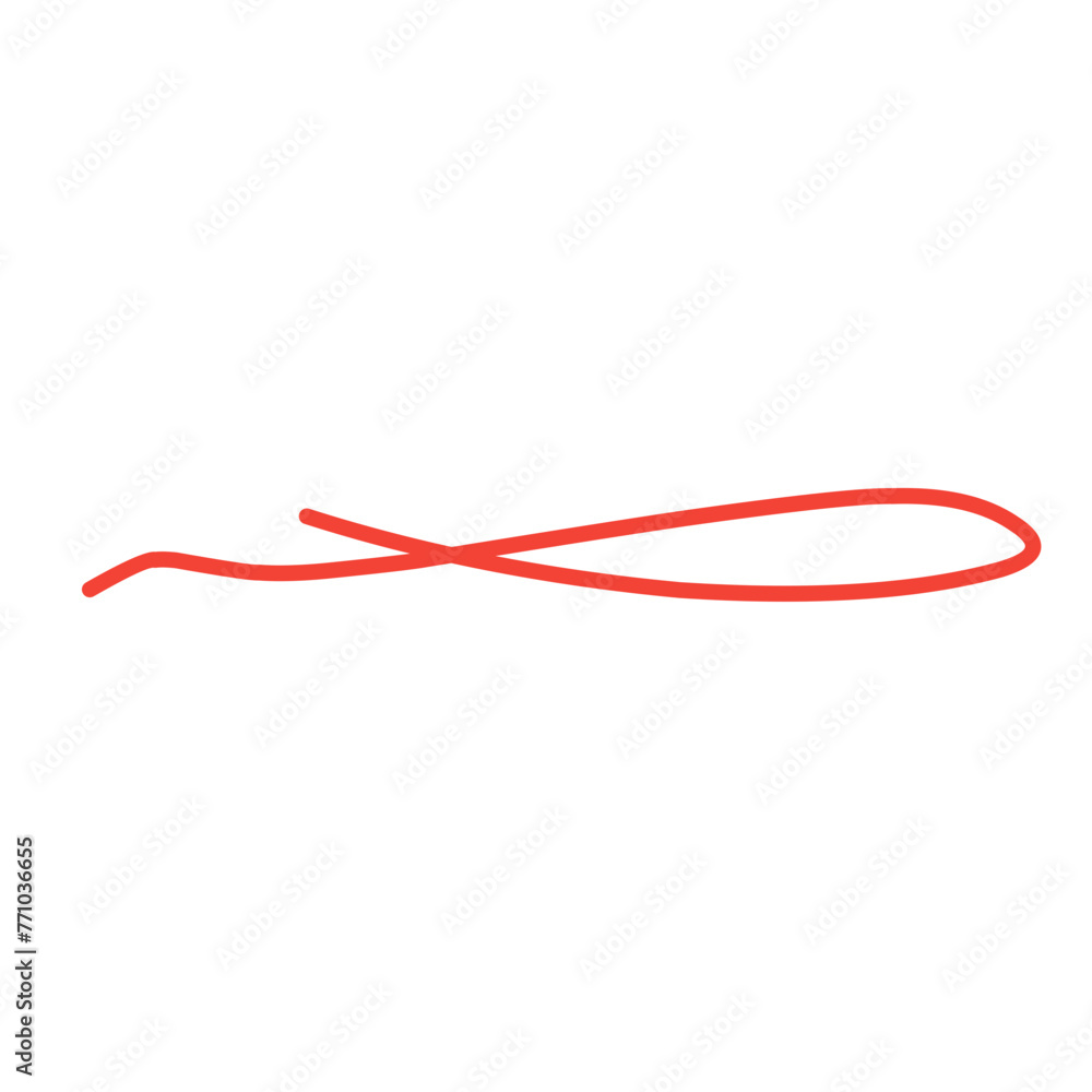red brush stroke underline red brush stroke underline