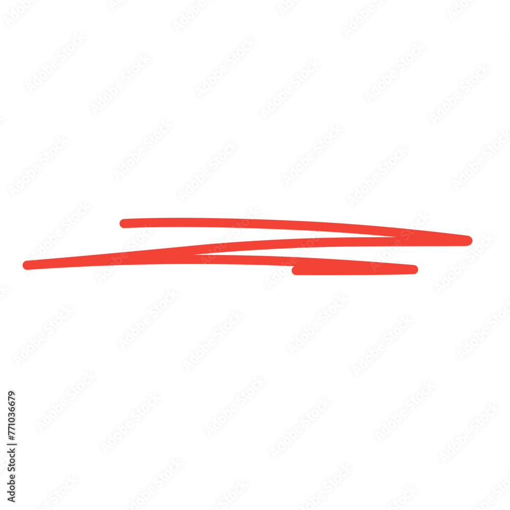 red brush stroke underline red brush stroke underline