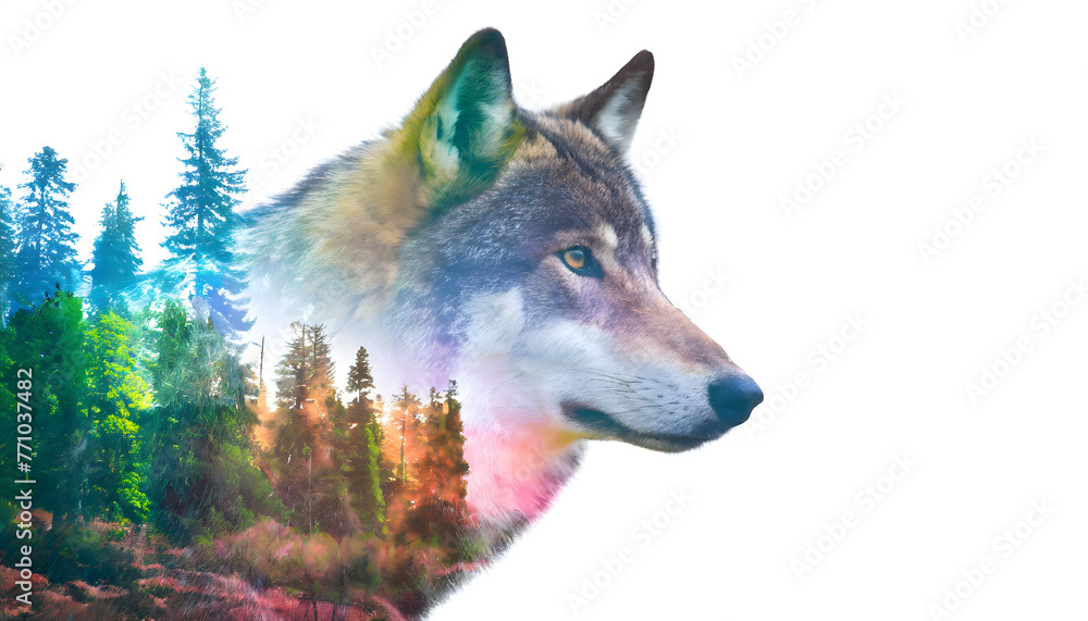 Herbst-Tiere Sticker Set Für Journal & Planer – Fuchs, Wolf, Wald-Motive, 2 Bögen à 180x110 Mm, Mattes Papier