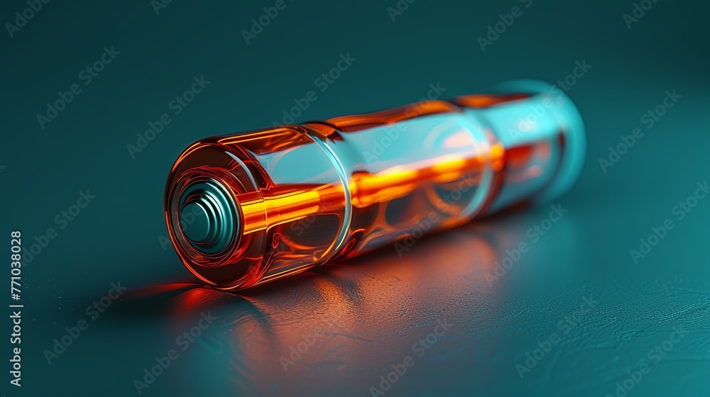 Illustration of a single dry battery, specifically AA batteries. Illustration of a single dry battery, specifically AA batteries.