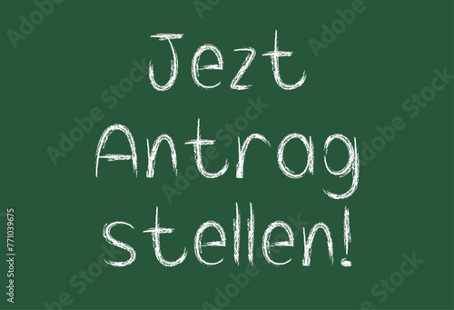 Jetzt Antrag stellen!