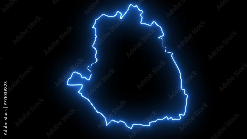 map of Tamale in ghana with glowing neon effect map of Tamale in ghana with glowing neon effect