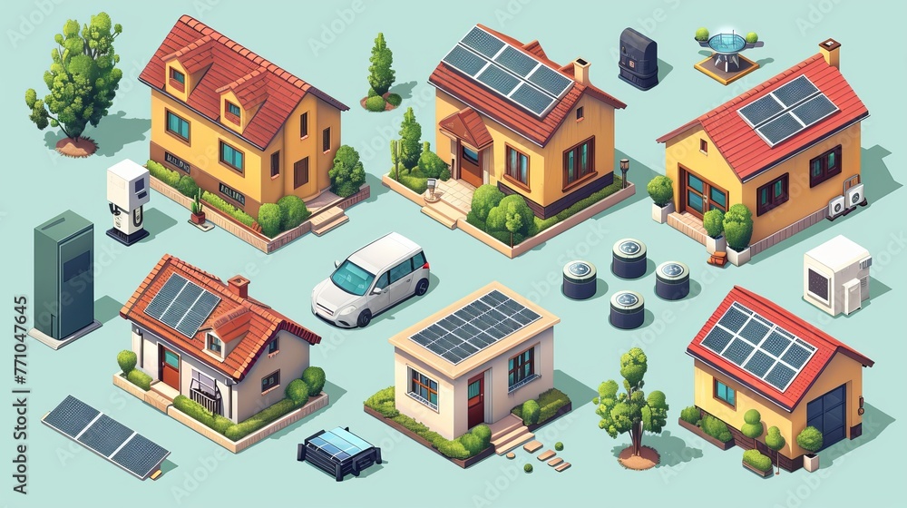 Solar Cell Equipment Component For Solar Plant Energy In On Grid