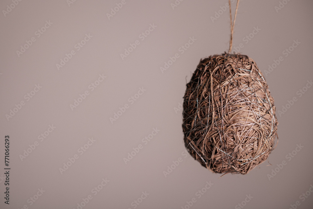 Rustic wicker ovals made from natural materials, suitable for holiday decoration or eco-friendly home decor. Rustic wicker ovals made from natural materials, suitable for holiday decoration or eco-friendly home decor.