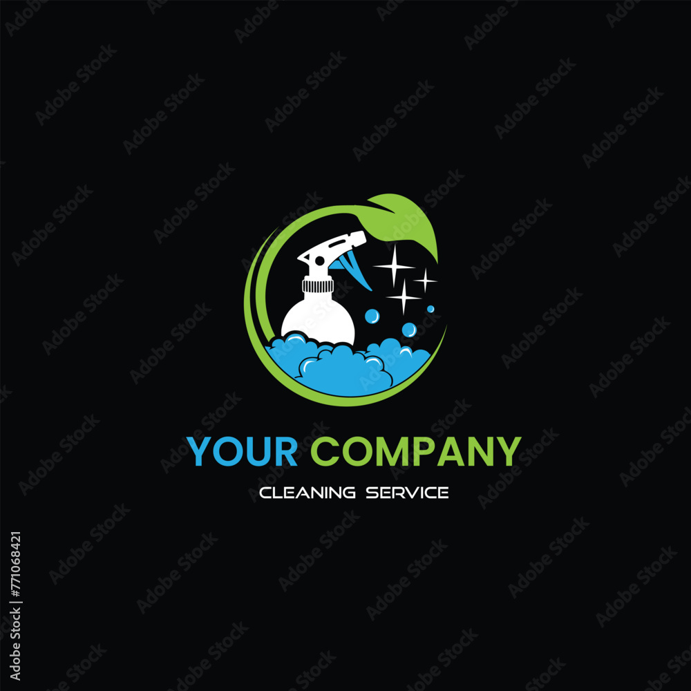 Cleaning Service Logo design Cleaning Service Logo design