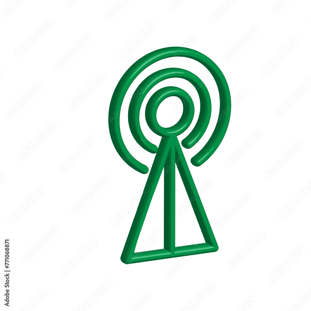 Illustration Vector graphic of tower icon template