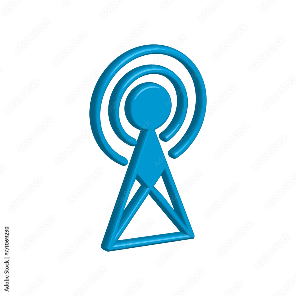 Illustration Vector graphic of tower icon template Illustration Vector graphic of tower icon template